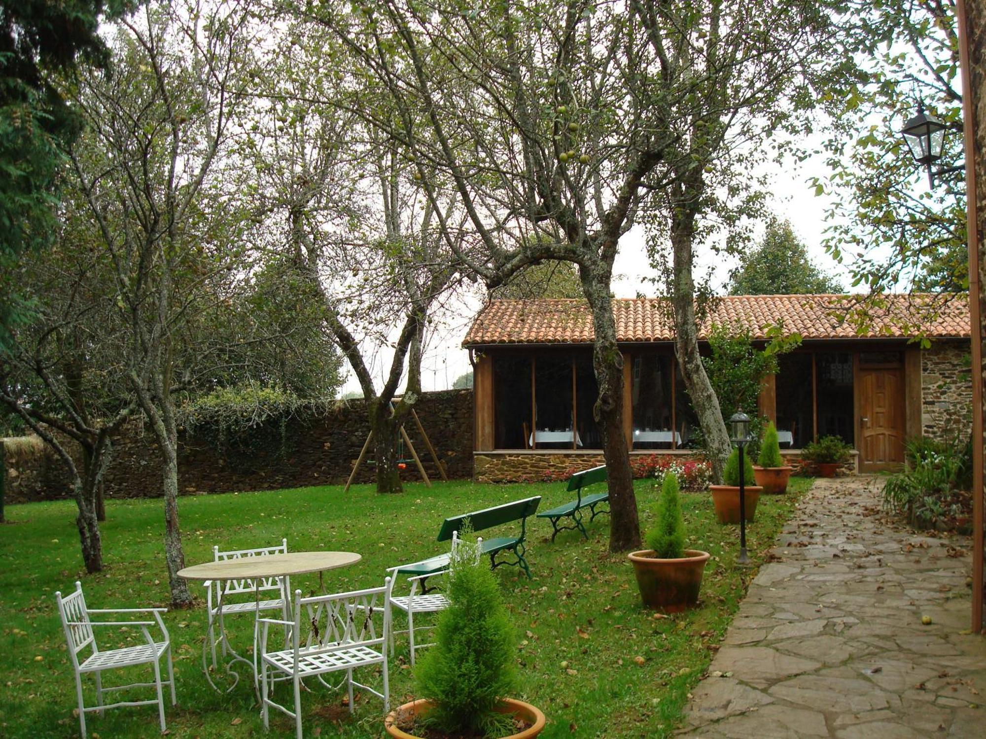 Hostal Pazo Xan Xordo Lavacolla Exterior foto
